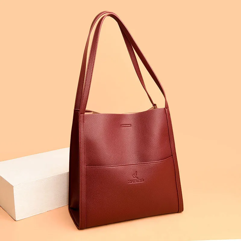 Macy ™ Leren schoudertas | Tijdloos design