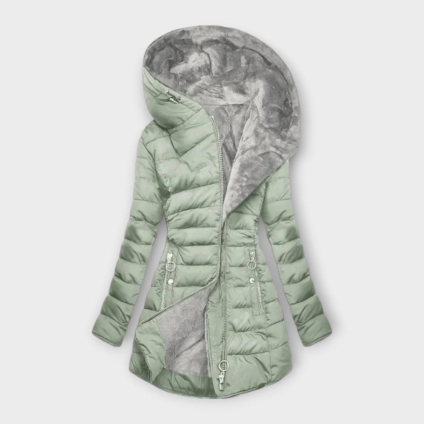 Amara™ | Elegante Mantel met Warm Fleece