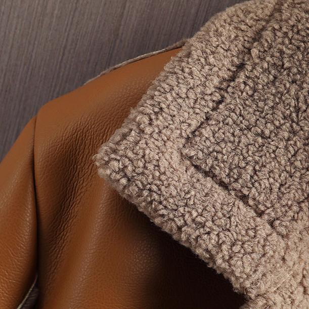 Zandsteen™ Luxe Lederjas