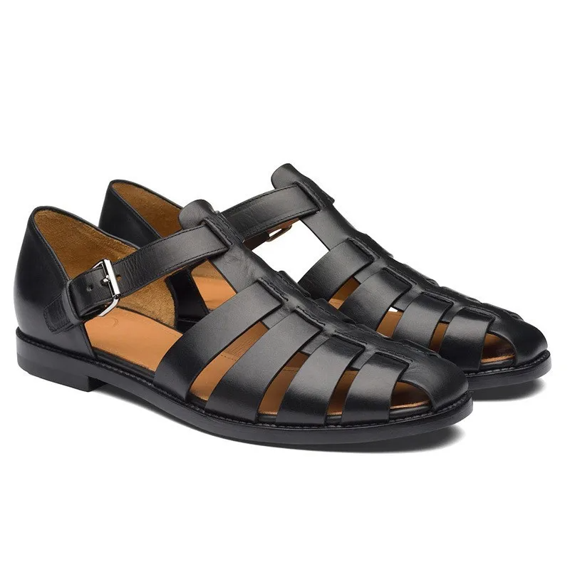 SOLANO - Premium leren sandalen voor heren