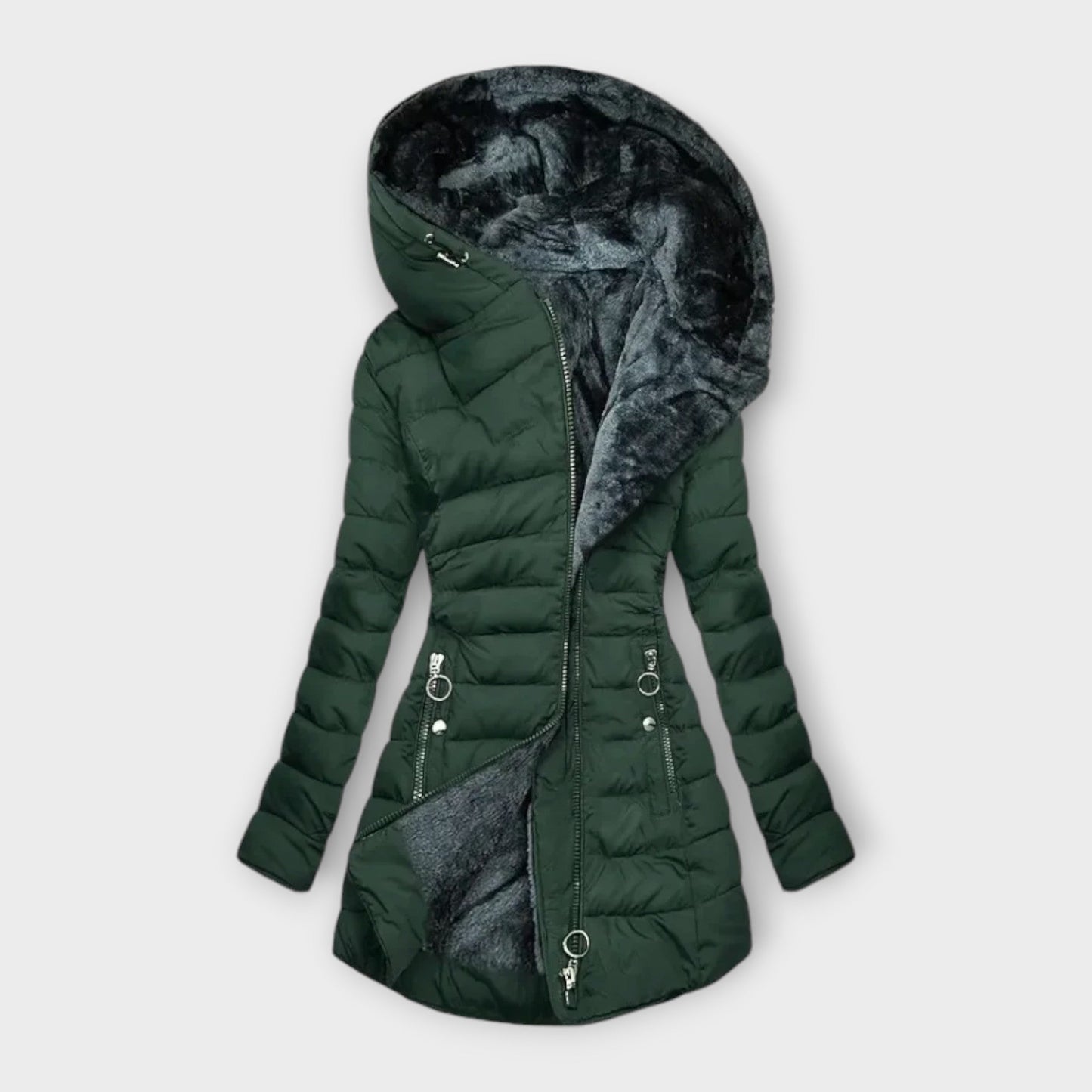Amara™ | Elegante Mantel met Warm Fleece