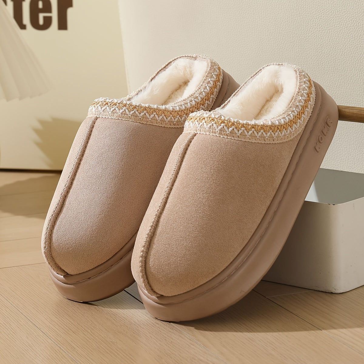 Uggie™ Vintage Slip-On Pantoffels