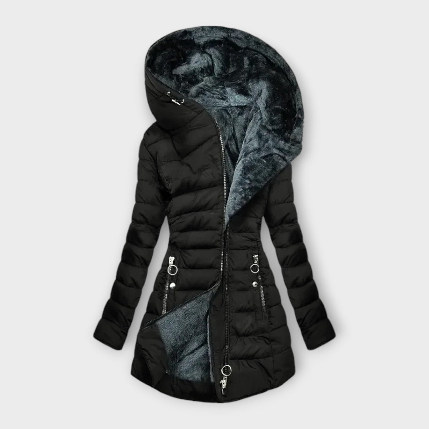Amara™ | Elegante Mantel met Warm Fleece