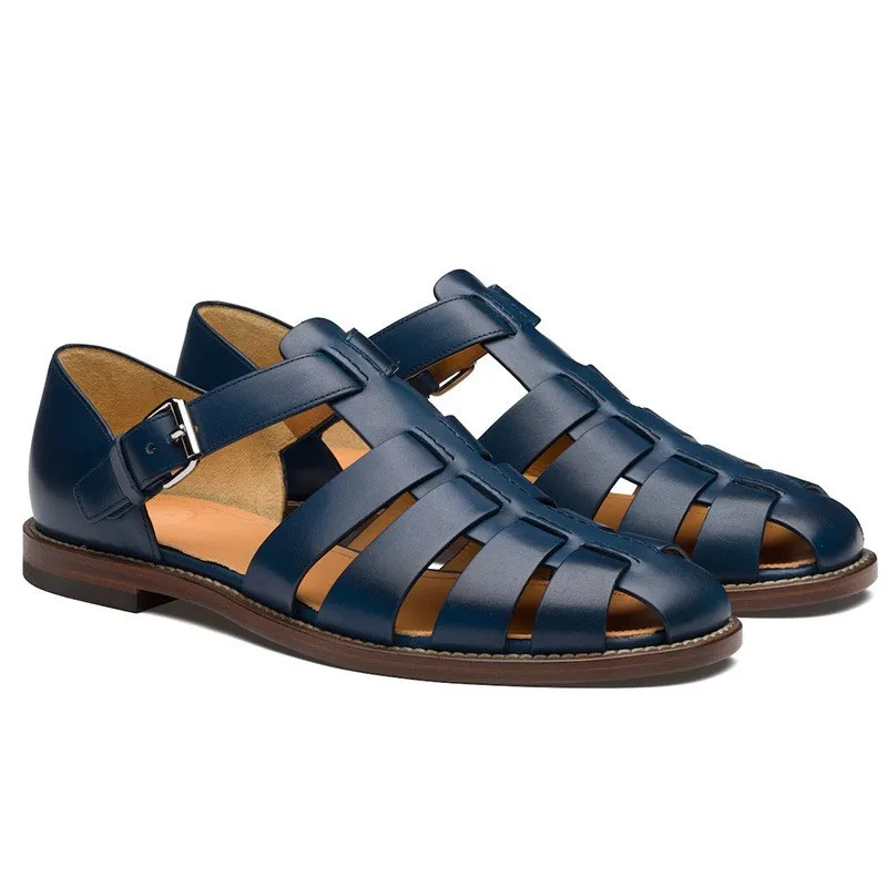 SOLANO - Premium leren sandalen voor heren