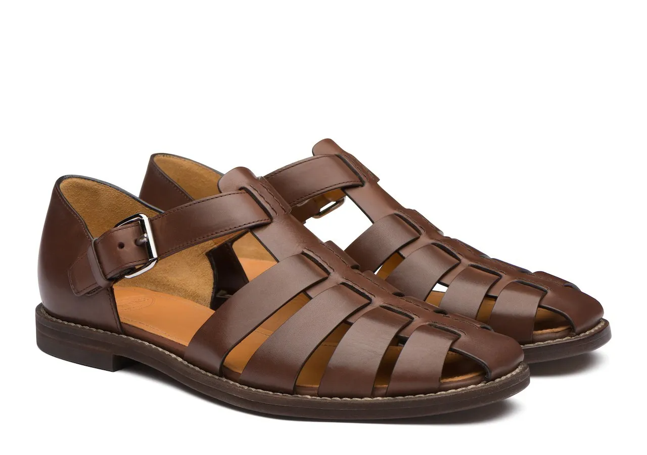 SOLANO - Premium leren sandalen voor heren