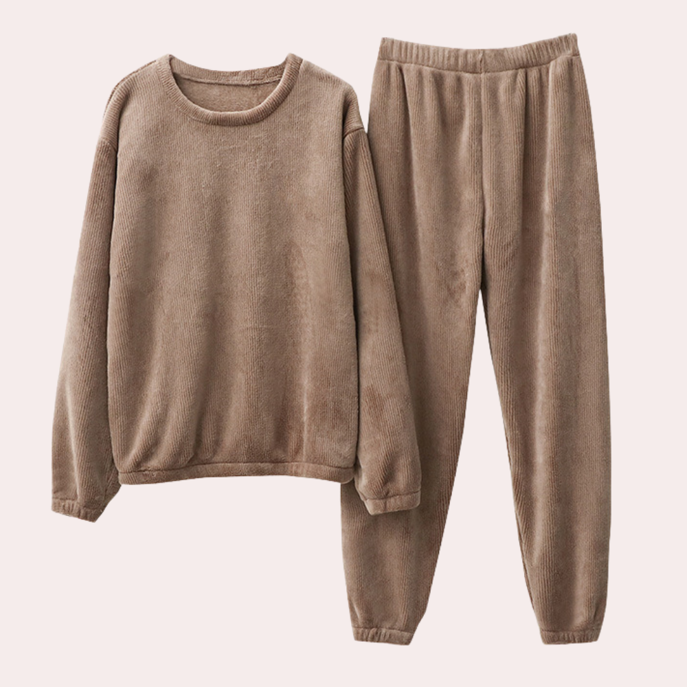 2-delige loungewear set - zachte en gezellige dames pyjama set