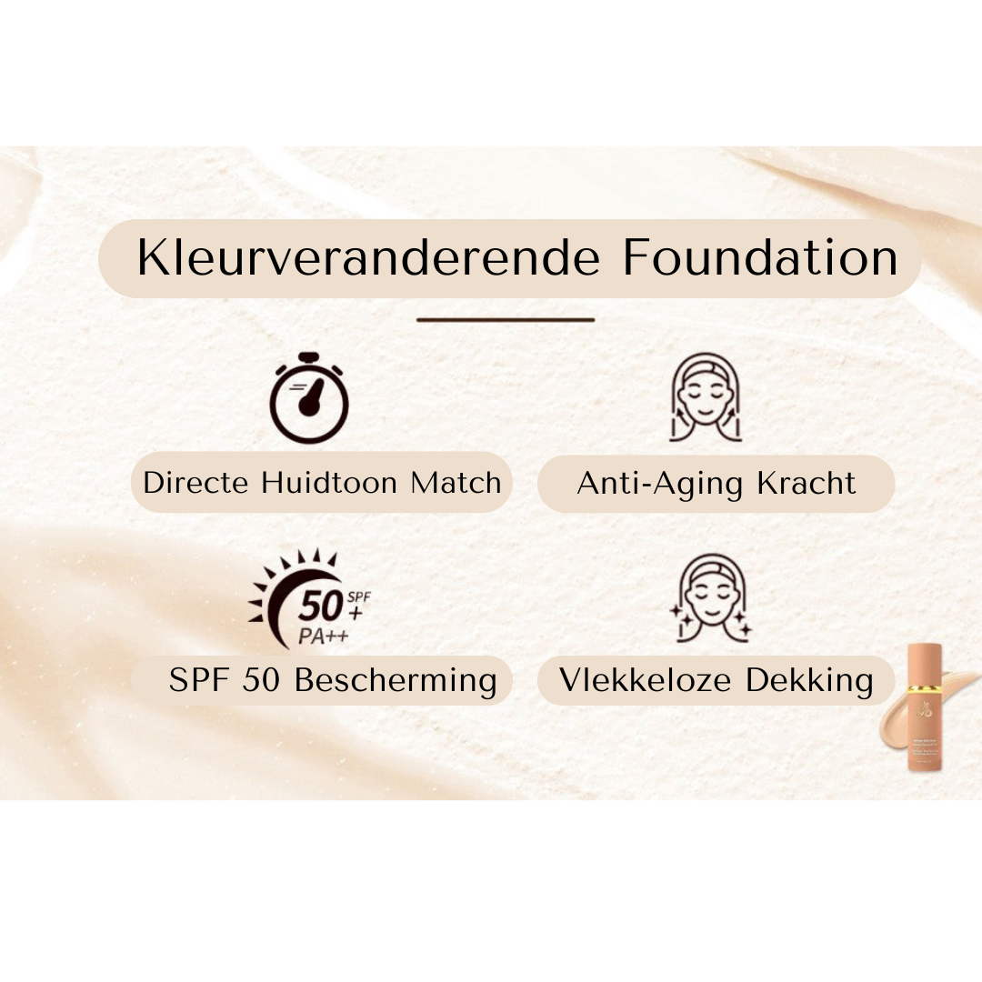 4-in-1 Kleurveranderende Foundation