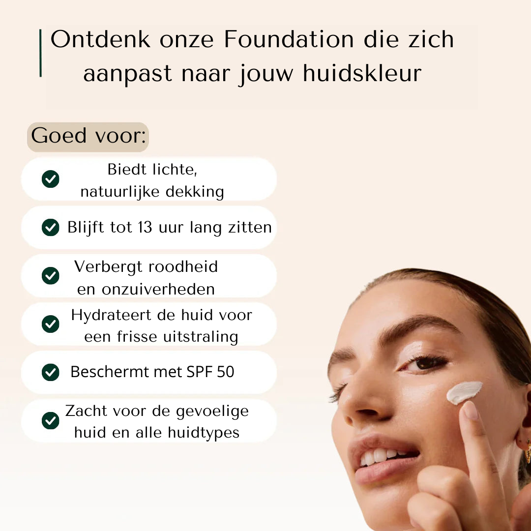 4-in-1 Kleurveranderende Foundation
