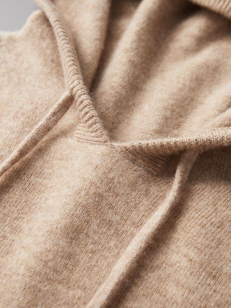 Nils: 100% Australische wol Hoodie/Sweater