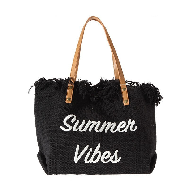 Rannia™ | Zomerse Vibes Strandtas