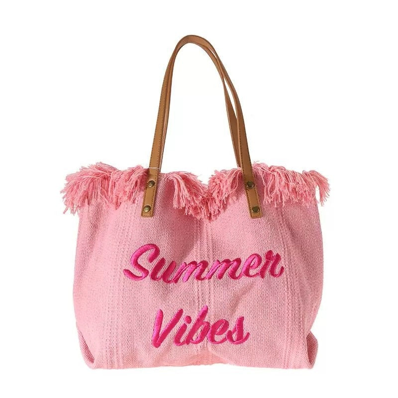Rannia™ | Zomerse Vibes Strandtas