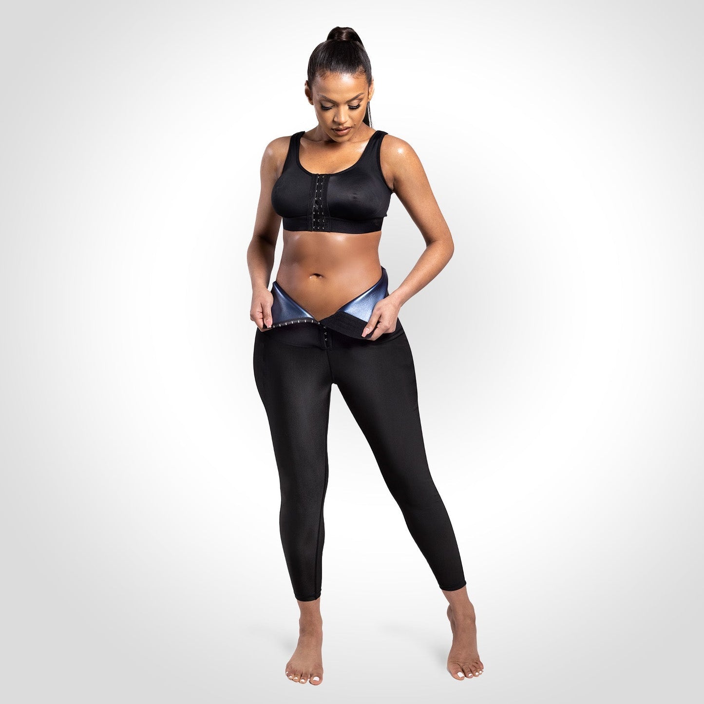 Claire - Legging Met Zweetband En Corset