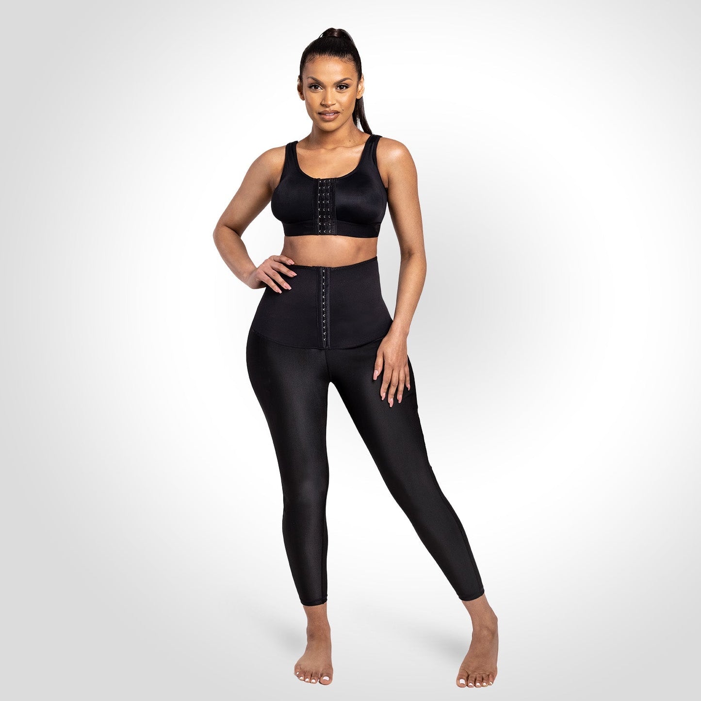Claire - Legging Met Zweetband En Corset