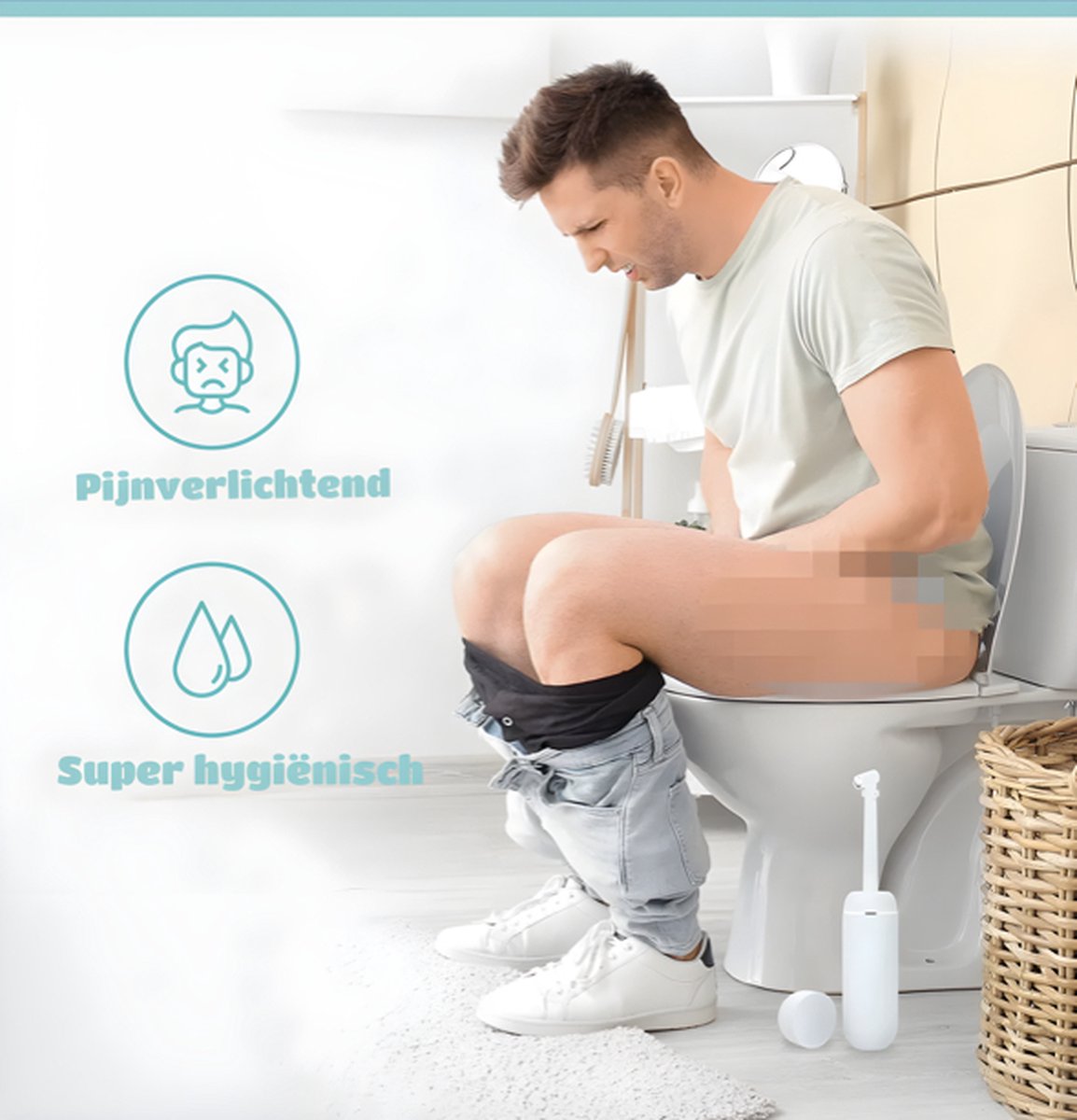AquaCare™ Peri Bottle | Draagbare Bidet Toilet Postpartum