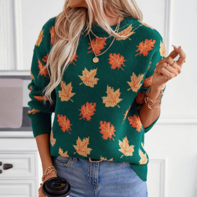 Terra - Herfstbladeren Sweater