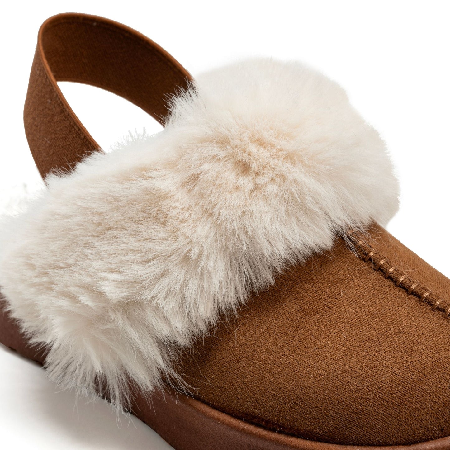 GoGoComfort™: Suède Slingback Klompen