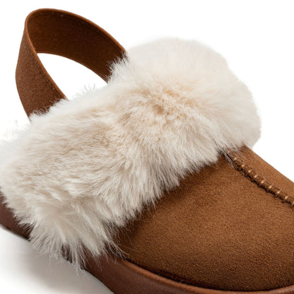 GoGoComfort™: Suède Slingback Klompen