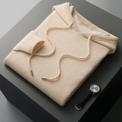 Nils: 100% Australische wol Hoodie/Sweater