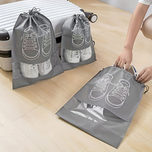 Tidy™ | Reisset Schoenentasjes – Ademend en Stofvrij (5 stuks)