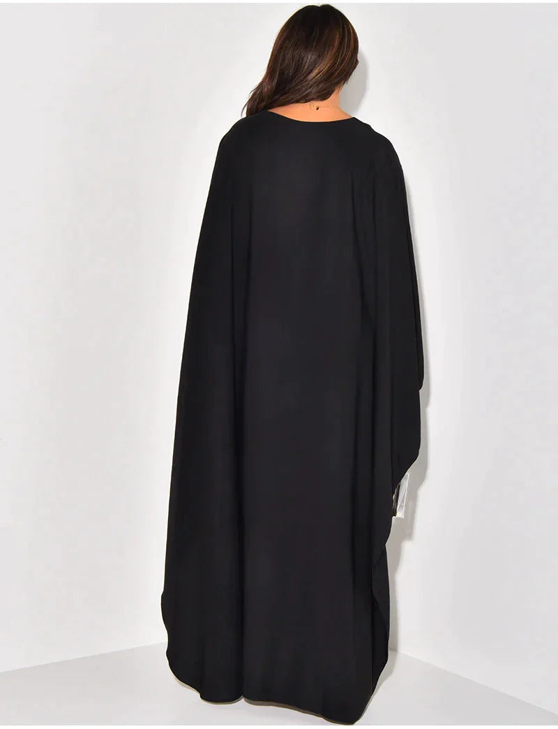 Harper | Stijlvolle satijnen abaya