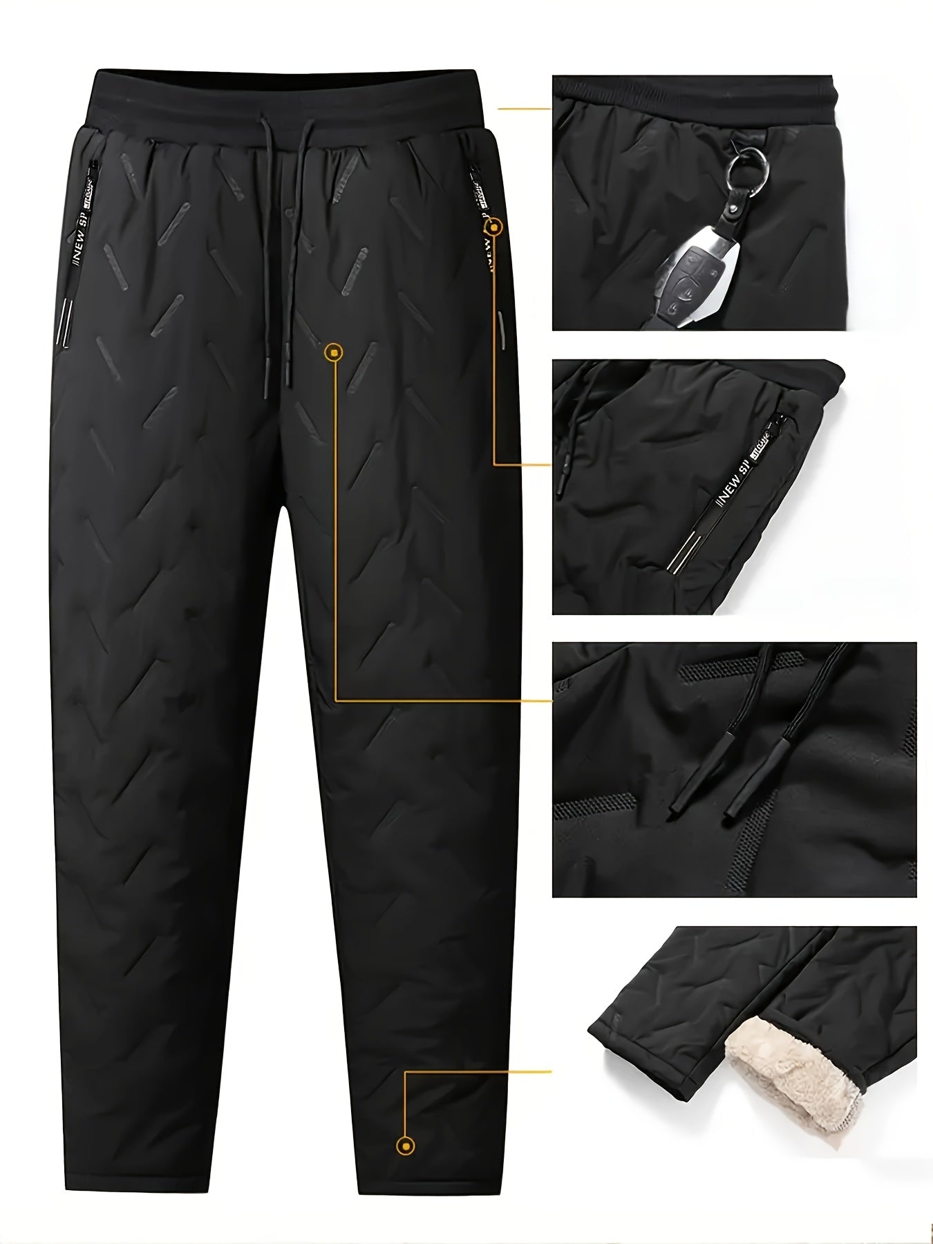 Heat™ Heren Winter Fleece Broek