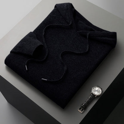 Nils: 100% Australische wol Hoodie/Sweater
