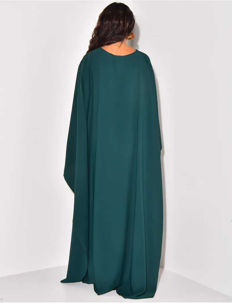 Harper | Stijlvolle satijnen abaya