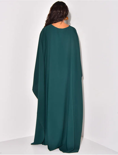 Harper | Stijlvolle satijnen abaya