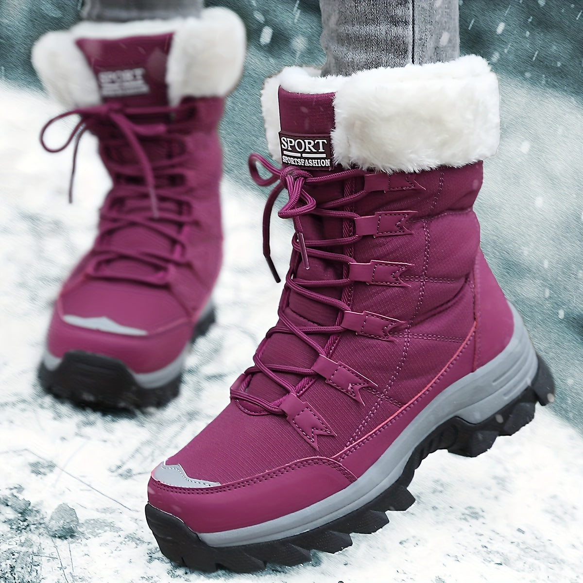 Nordica™ - Waterdichte Gevoerde Winterlaarzen
