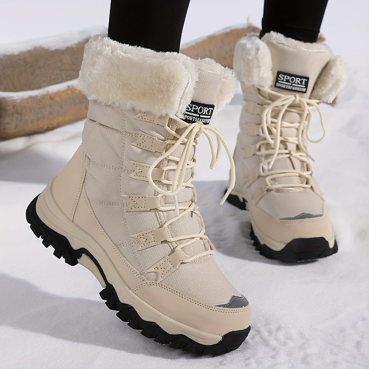 Nordica™ - Waterdichte Gevoerde Winterlaarzen