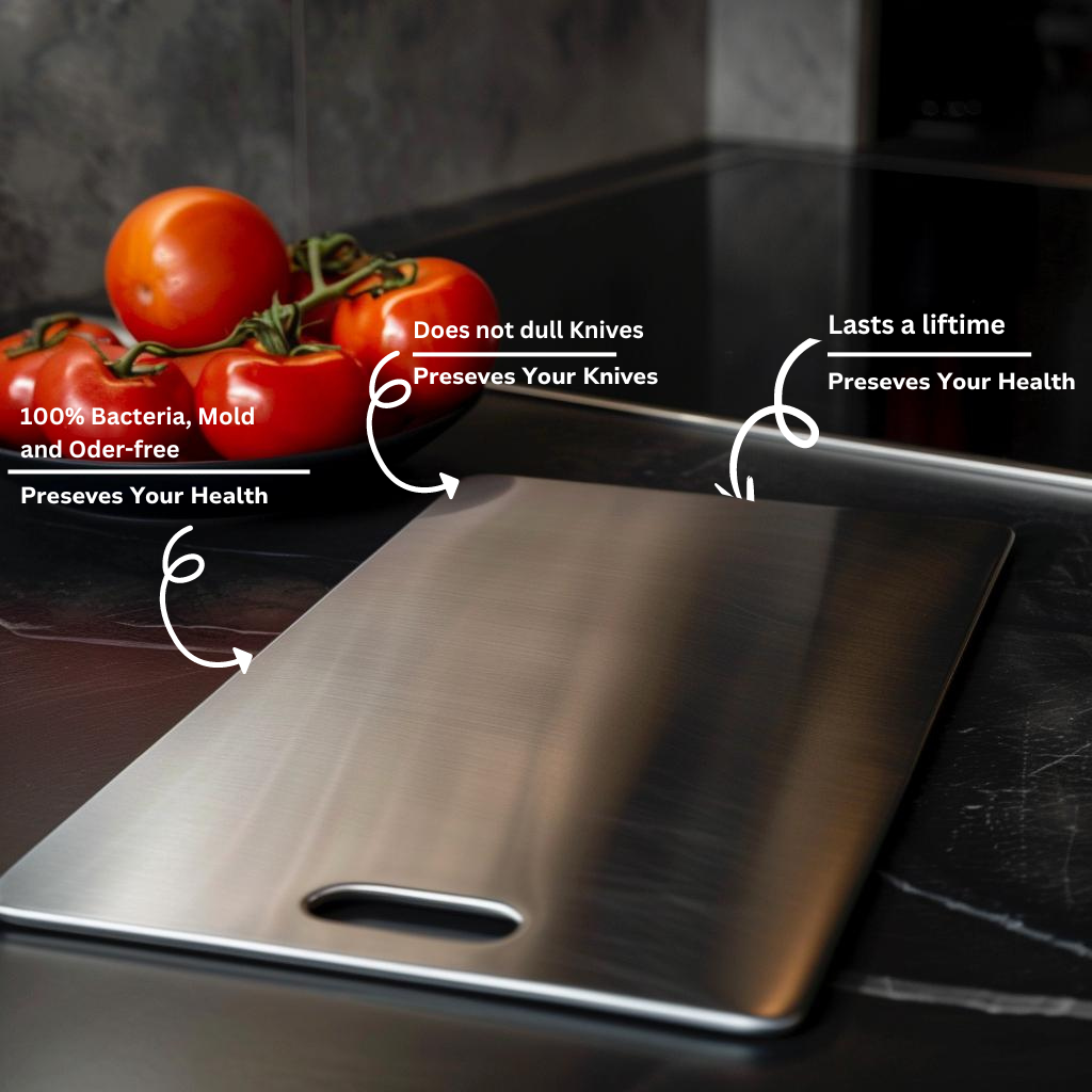 Nexcel Titanium Snijplank - de beste investering voor je gezondheid en keuken