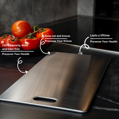 Nexcel Titanium Snijplank - de beste investering voor je gezondheid en keuken