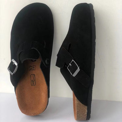Eudoxia™ - Premium Unisex Leren Slippers/Sandalen | Stijl en kwaliteit in één