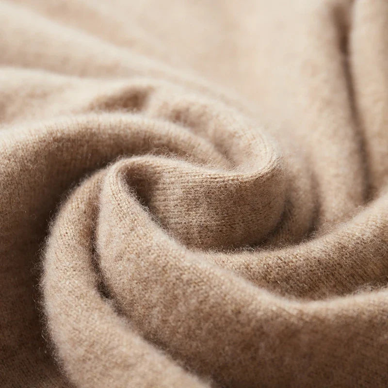Nilo™ - Hoodie Sweater - 100% Merino Wol uit Australië: Gebreide Trui voor Herfst en Winter