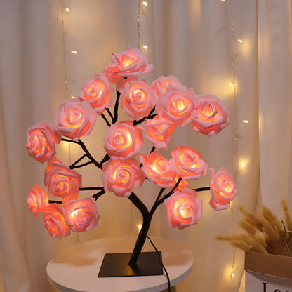 24 LED-rozenboomlamp | Bloemlicht, USB-voeding