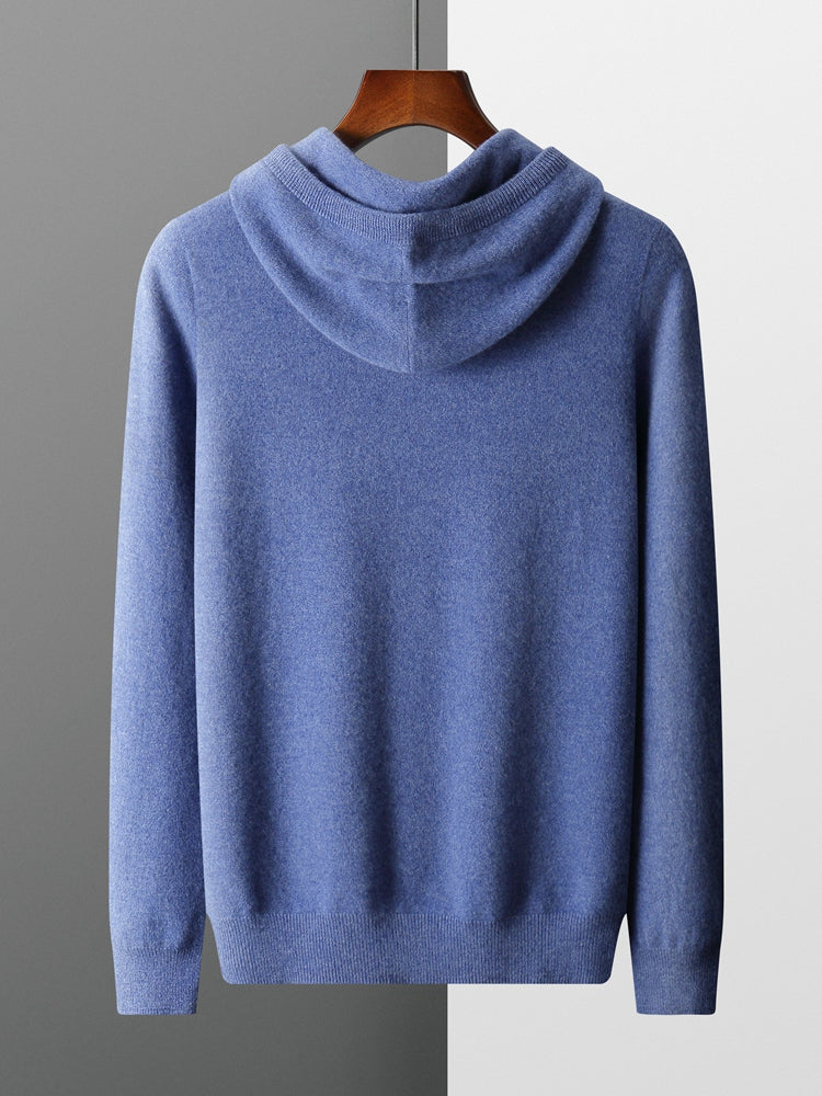 Nils: 100% Australische wol Hoodie/Sweater