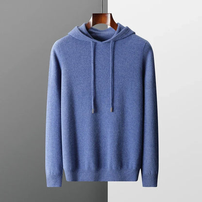 Nilo™ - Hoodie Sweater - 100% Merino Wol uit Australië: Gebreide Trui voor Herfst en Winter