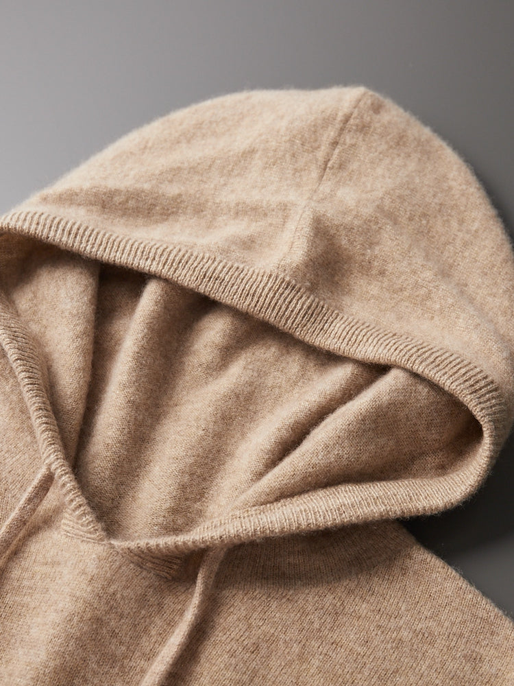 Nils: 100% Australische wol Hoodie/Sweater
