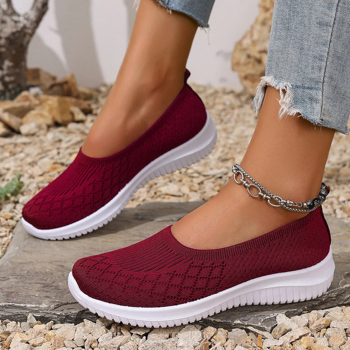 Sofina - Anti Slip Ademende Instappers