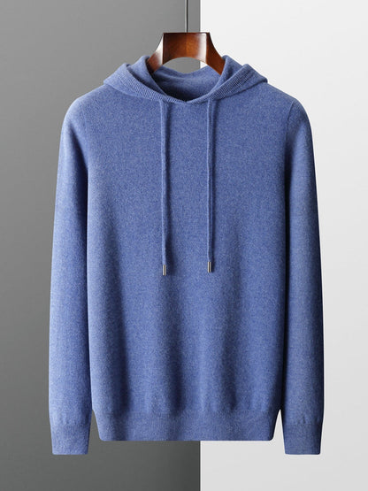 Nils: 100% Australische wol Hoodie/Sweater
