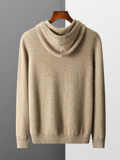 Nils: 100% Australische wol Hoodie/Sweater