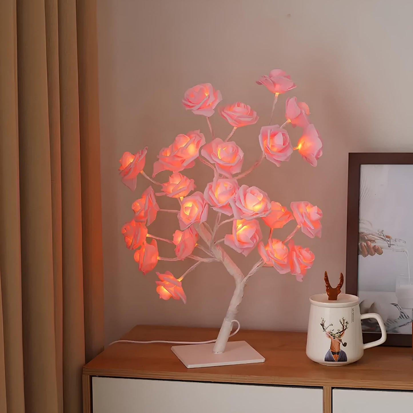 24 LED-rozenboomlamp | Bloemlicht, USB-voeding