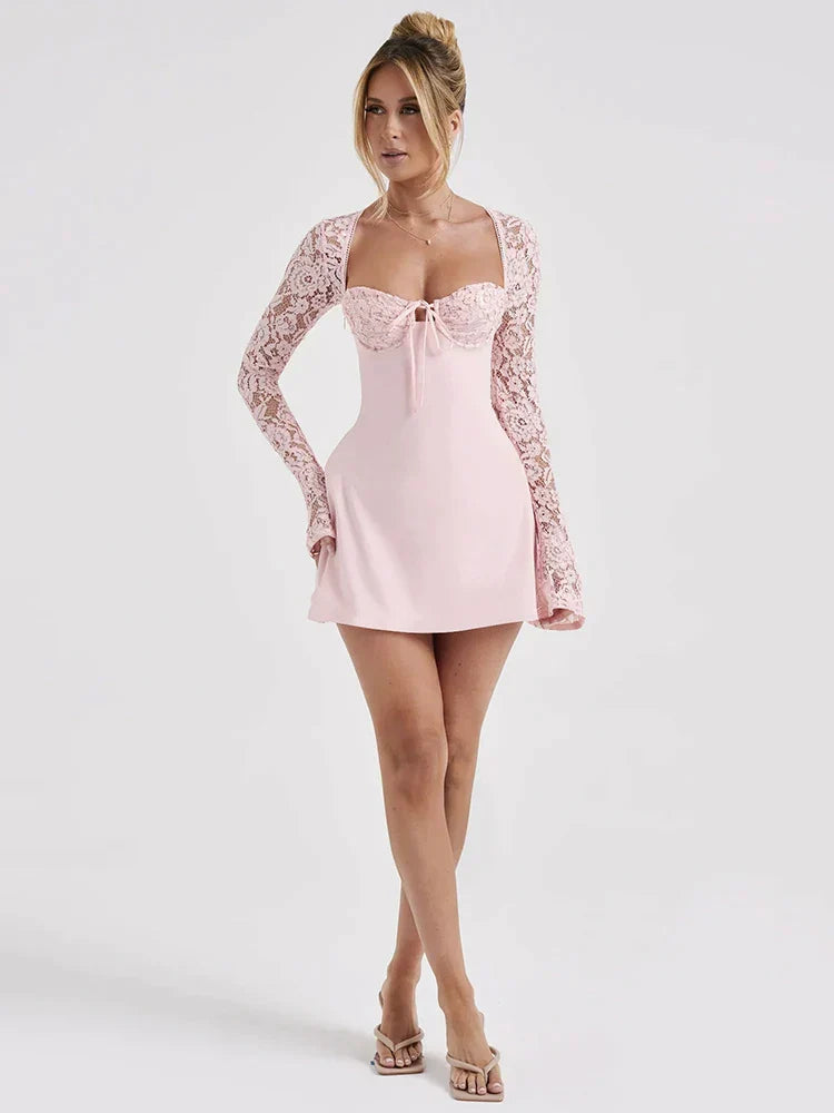 Ira | Stijlvolle bodycon kanten jurk voor dames