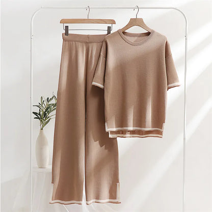 Classy Elastic Knit Lounge 2 Delige Set