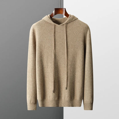 Nilo™ - Hoodie Sweater - 100% Merino Wol uit Australië: Gebreide Trui voor Herfst en Winter