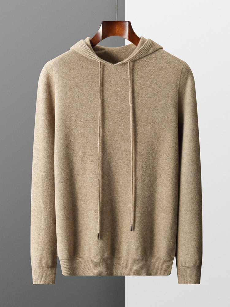 Nils: 100% Australische wol Hoodie/Sweater