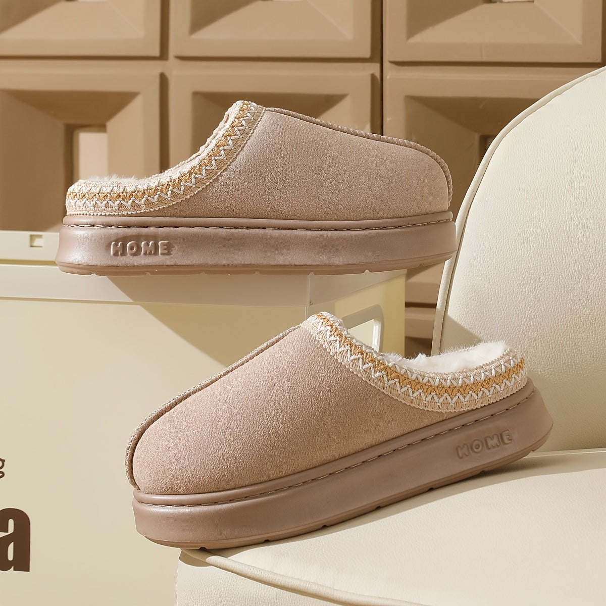 Uggie™ Vintage Slip-On Pantoffels