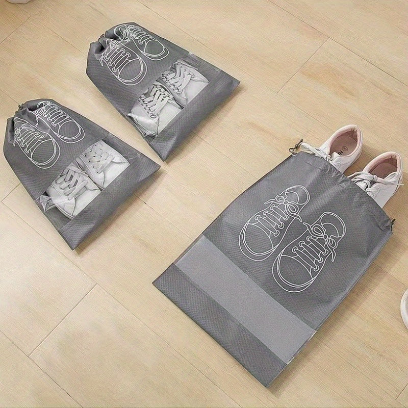 Tidy™ | Reisset Schoenentasjes – Ademend en Stofvrij (5 stuks)