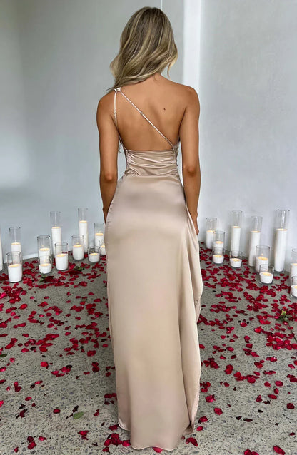 Nabila | Elegante jurk met één schouder voor dames