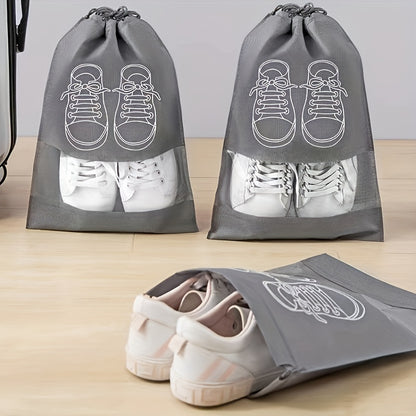 Tidy™ | Reisset Schoenentasjes – Ademend en Stofvrij (5 stuks)